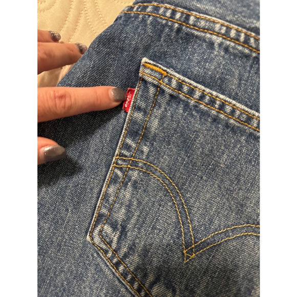 Levi’s 501 Denim Cutoffs Size 8 - Picture 5 of 11